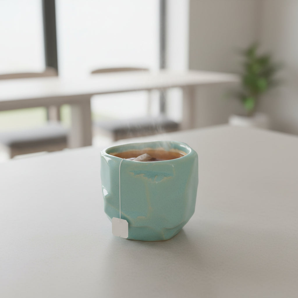 Copo em Cerâmica – Técnica Japonesa Kurinuki