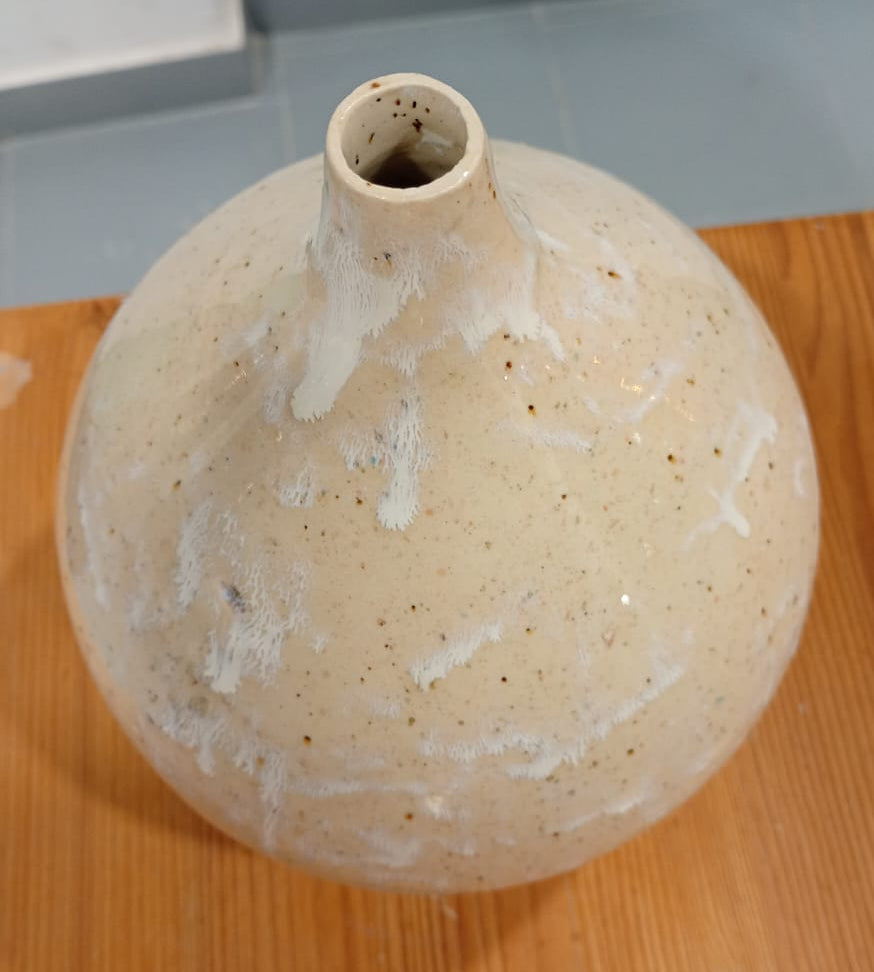 Peça Decorativa em Grés Inspirada na Arquitetura Otomana