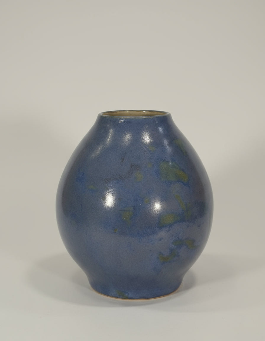 Jarra Azul em Cerâmica Grés