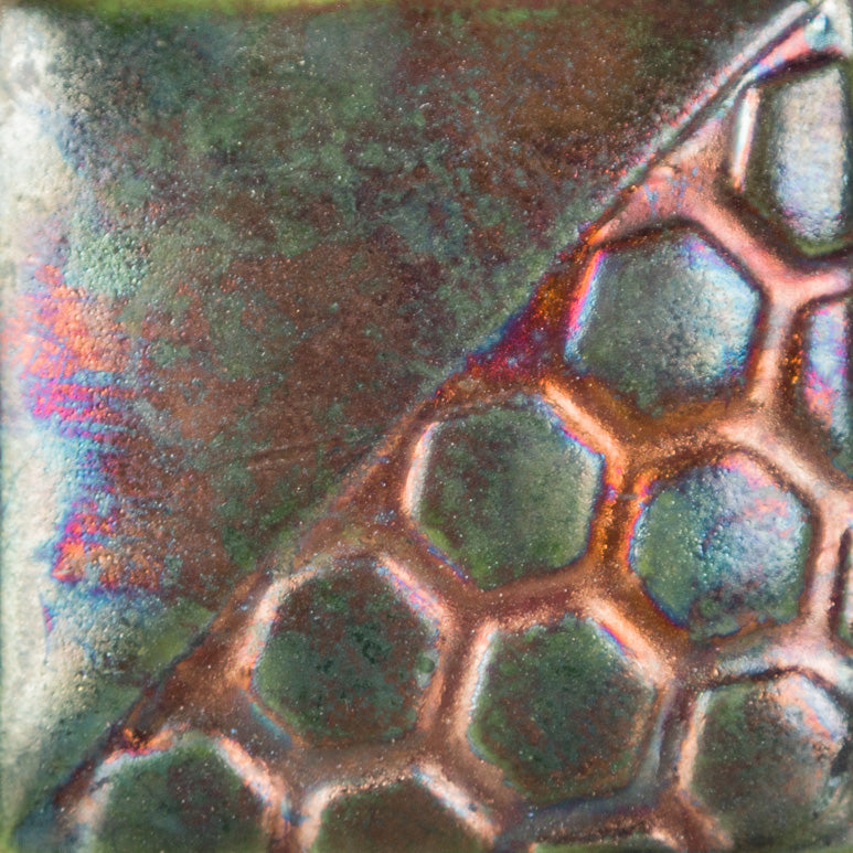 Raku Glaze RK-107 Oil Slick