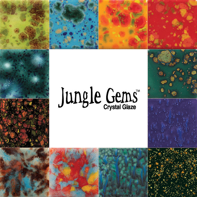 Jungle Gems Crystal Glaze, Mayco
