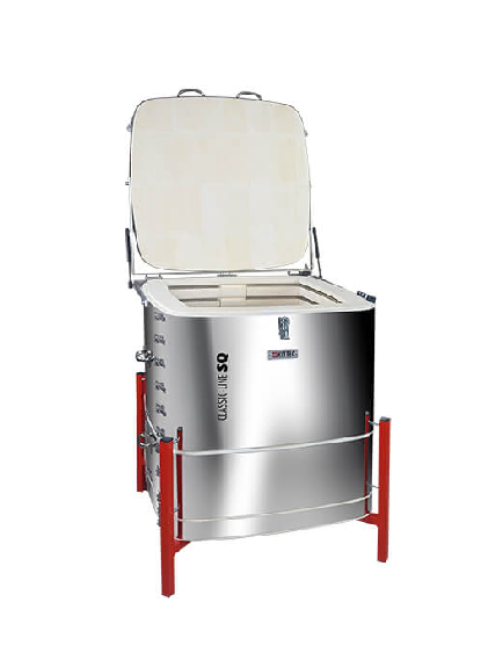 Linha CLASSIC-LINE SQ, fornos elétricos de carga superior, até 1.350 °C ou 1.380 °C.