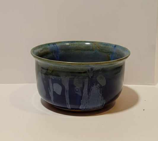 Tigela em Cerâmica Grés – Azul Brilhante