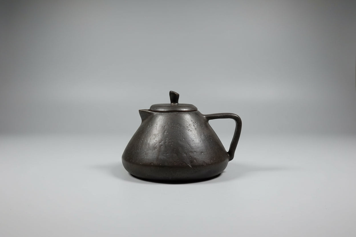 Bule para Chá em Grés – Cobre Colonial