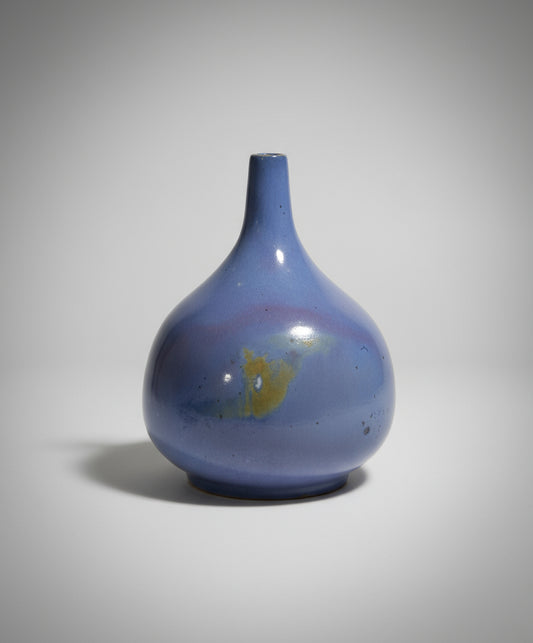 Peça Decorativa Estilo Árabe em Cerâmica Grés Azulino