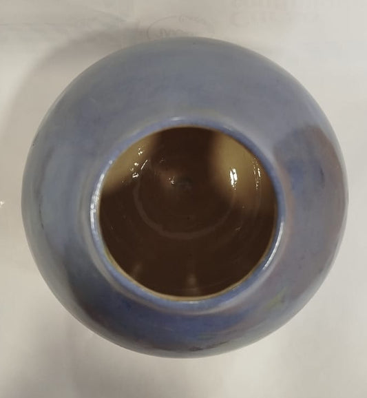 Jarra Azul em Cerâmica Grés