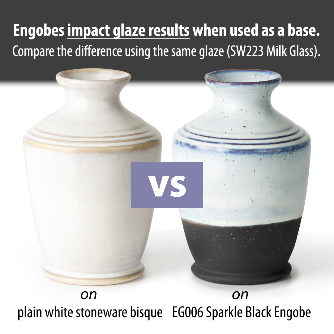 Mayco EG006 Sparkle Black Engobe