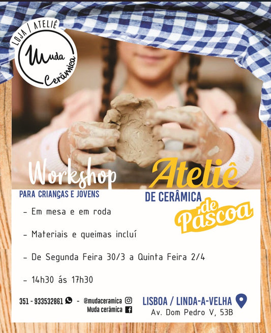 Workshop férias de Páscoa para crianças